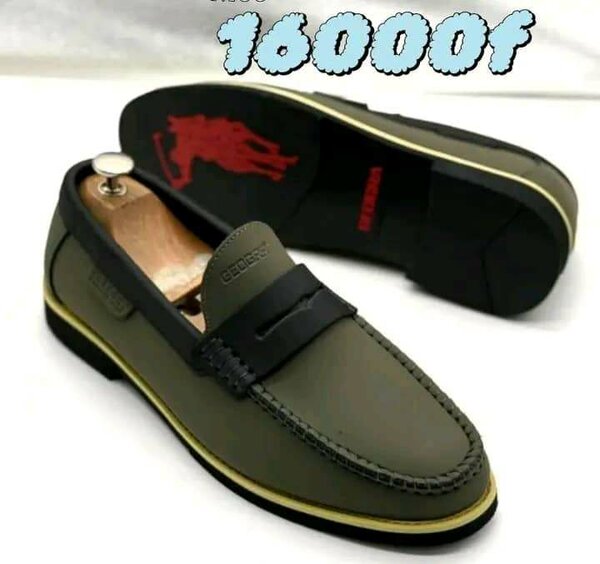 Mocassins élégants en cuir