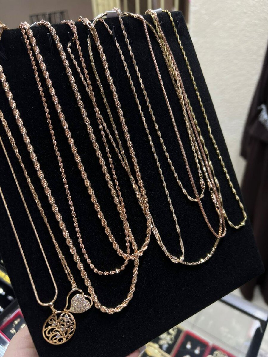 Цепочки медицинская сталь, не чернеет