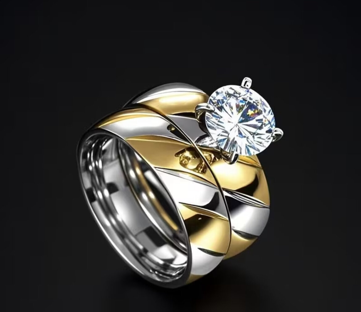 Bagues de Couple Or et Argent