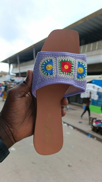 Sandales crochet femmes