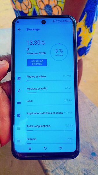 Smartphone Android 128Go