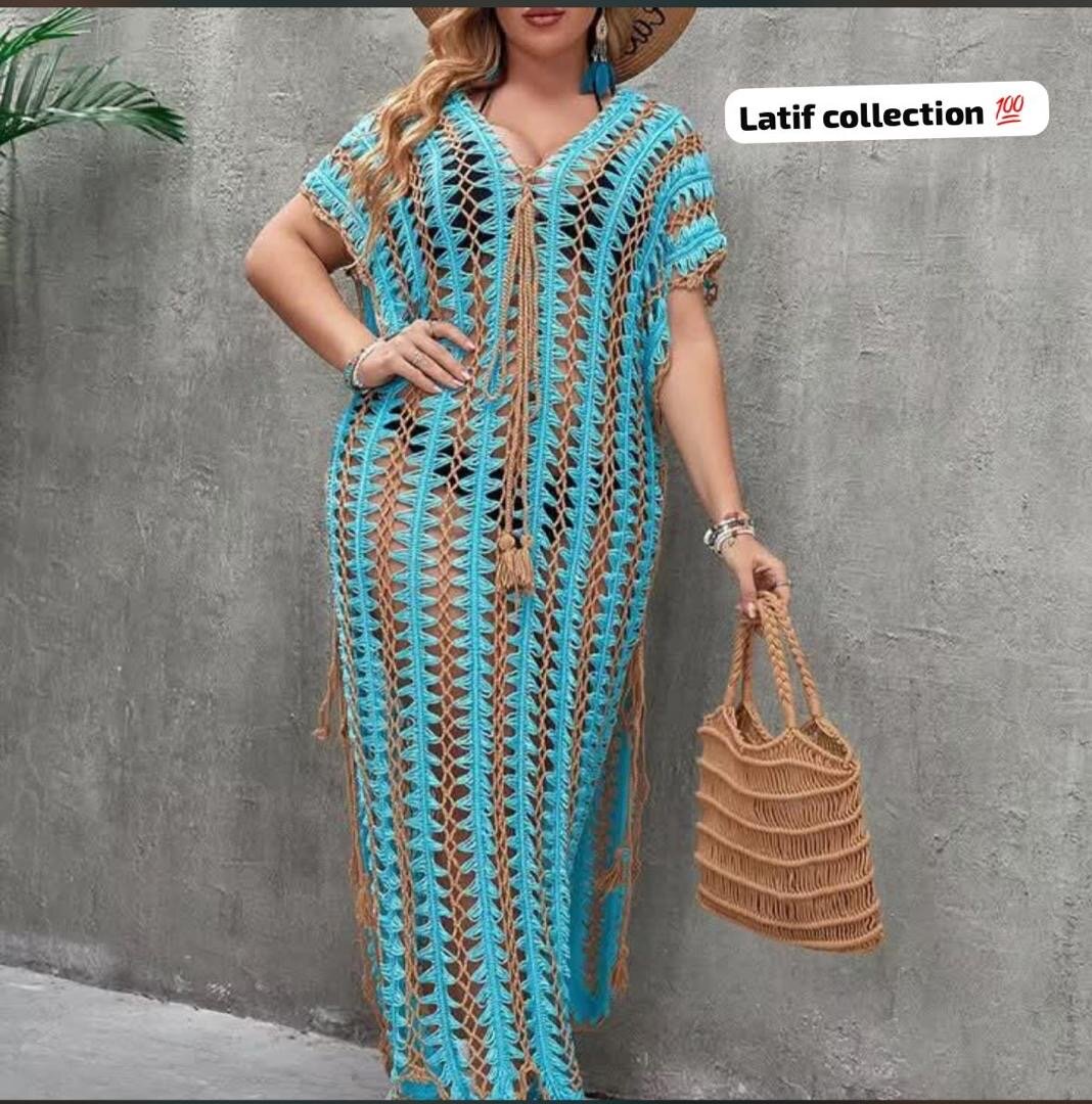 Tunique en crochet bohème