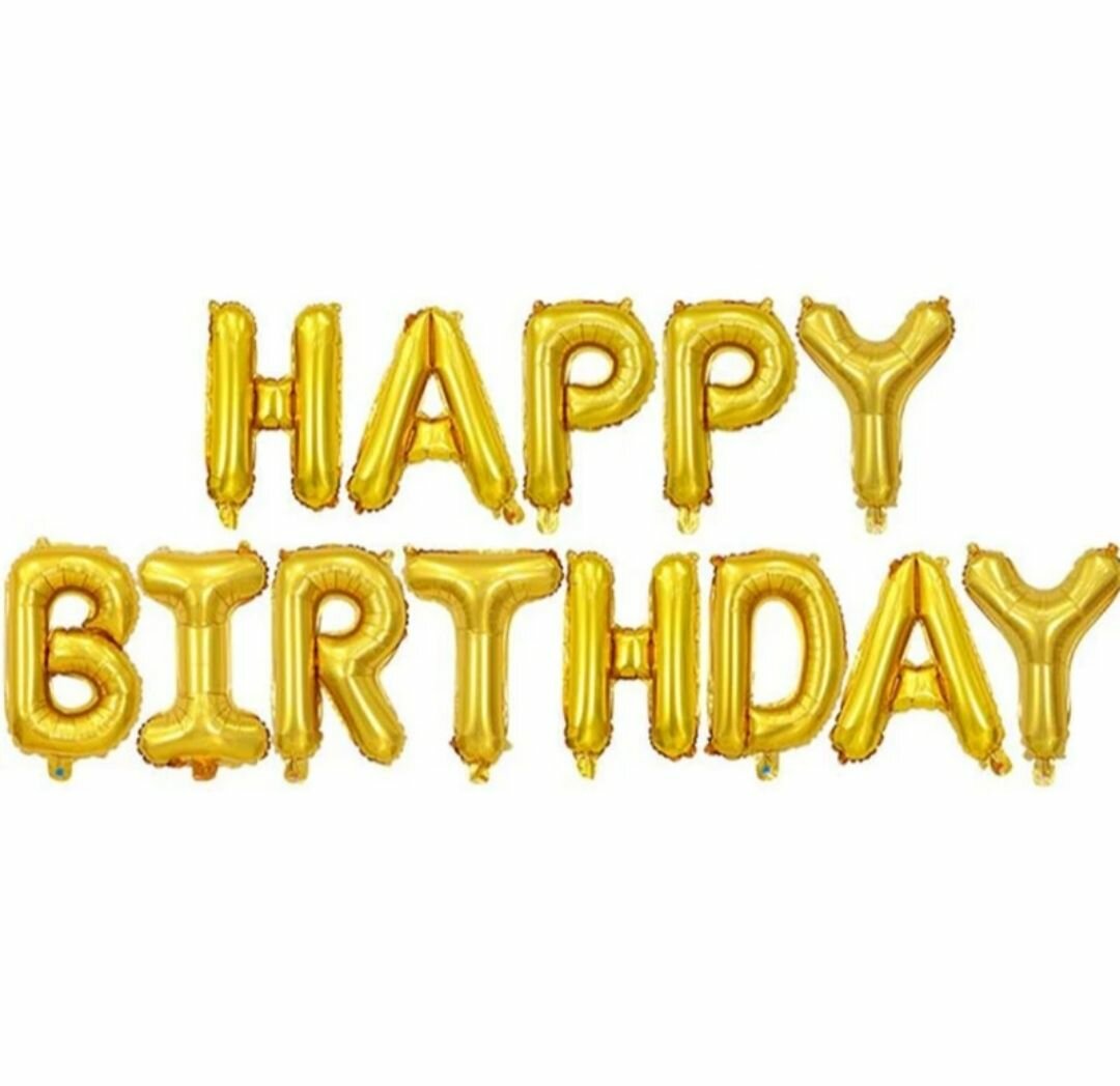 Balloons "Happy Birthday"