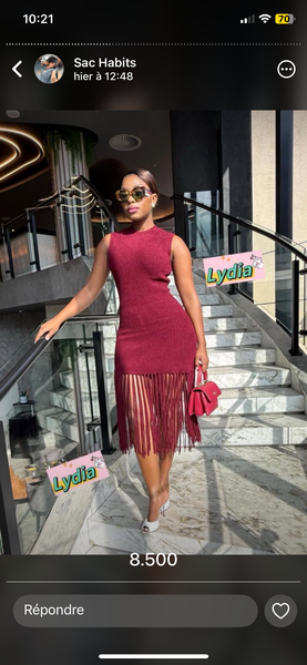 Robe maxi imprimée élégante