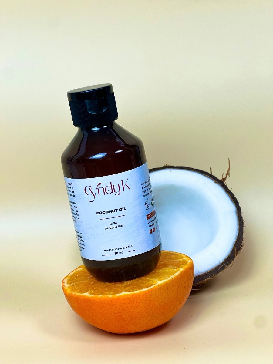 Huile Vierge de Noix de Coco 100% Bio  pression à froid