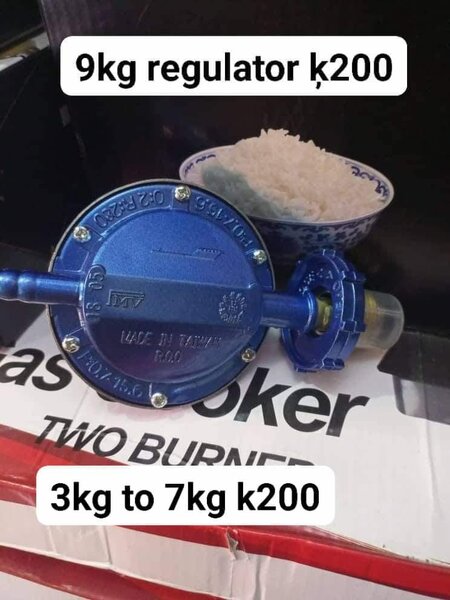 Gas pressure regulator, 9kg