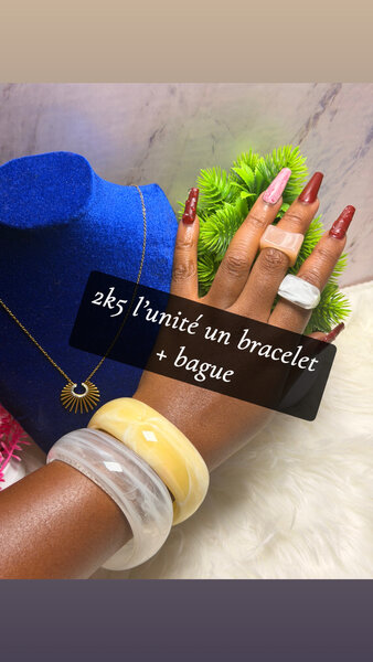 Ensemble Bracelets et Bague