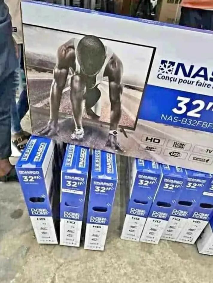 Téléviseur HD 32" NASCO