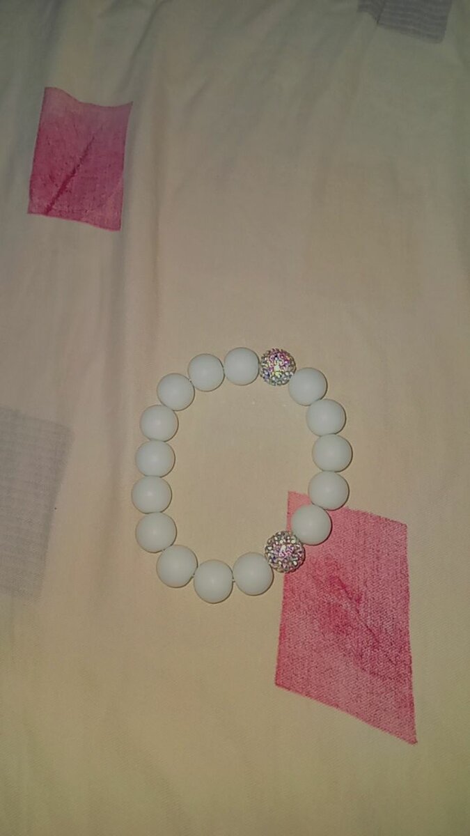 Howlite bracelet