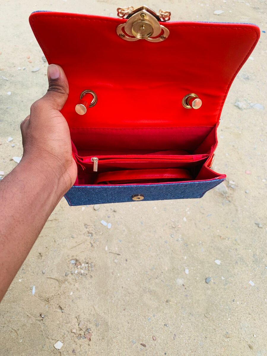 Sac à Main Chic en Denim