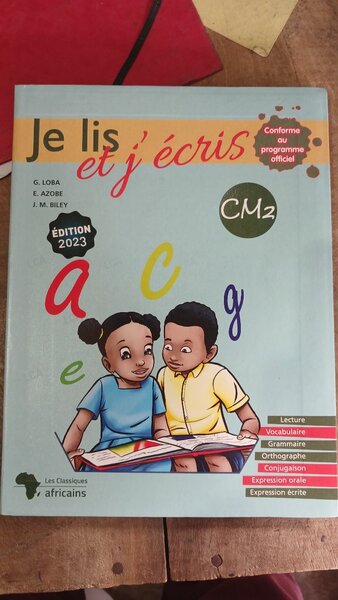 Livre scolaire CM2: Je lis et j'écris