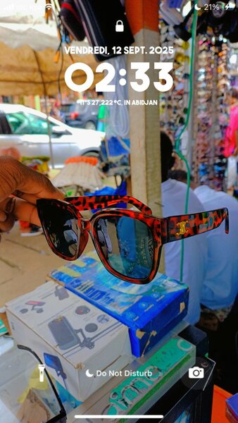 Lunette de soleil tendance
