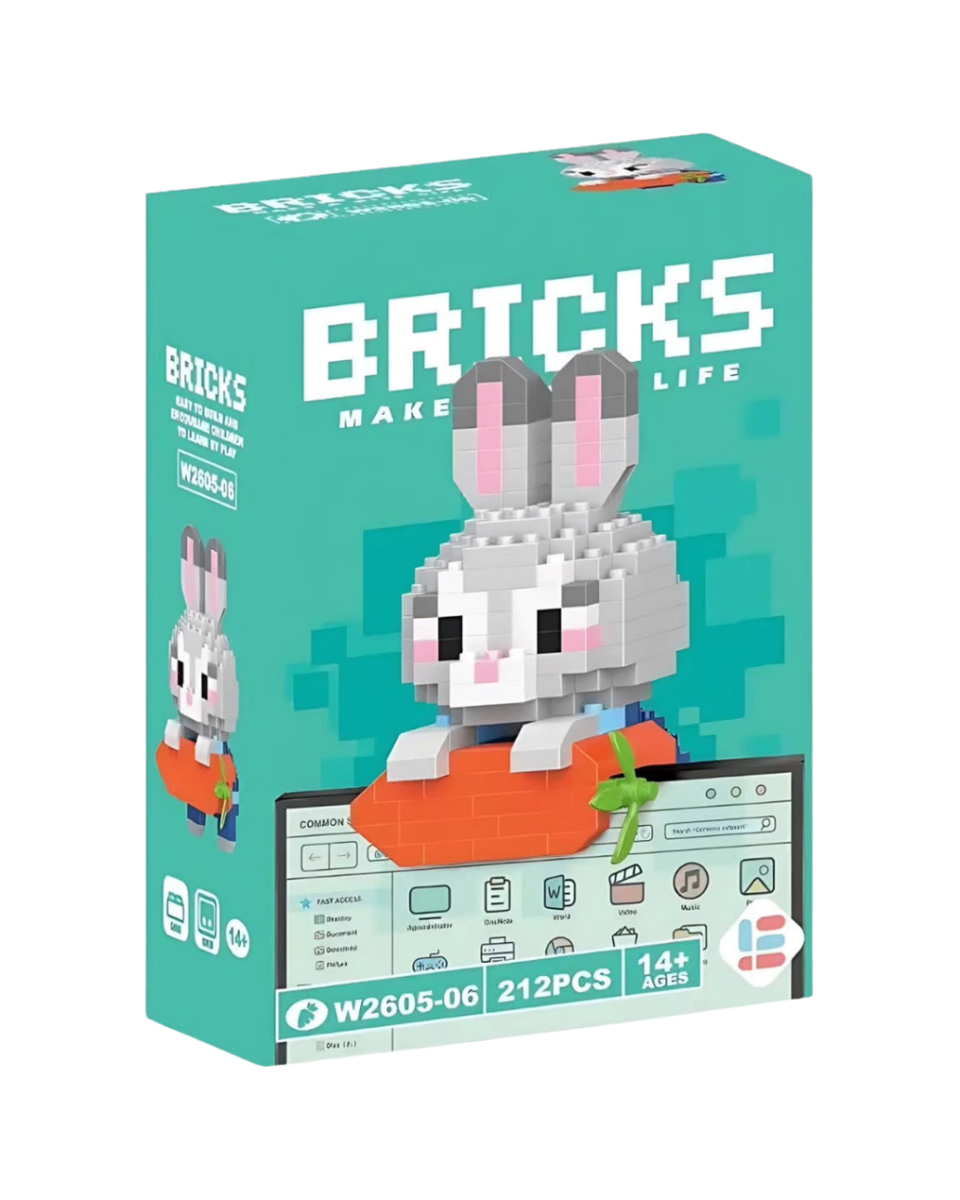 Judy Hopps wh Carrot Mini Lego
