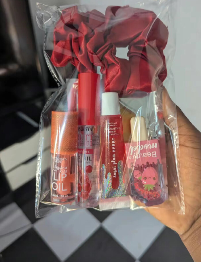 Coffret Beauté Lip Gloss & Chouchou