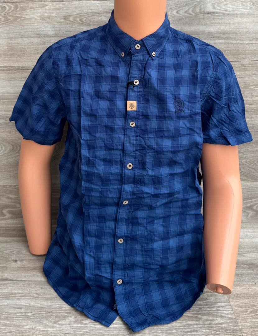 Chemise à carreaux homme