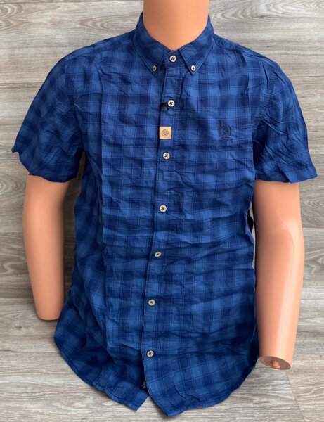 Chemise à carreaux homme