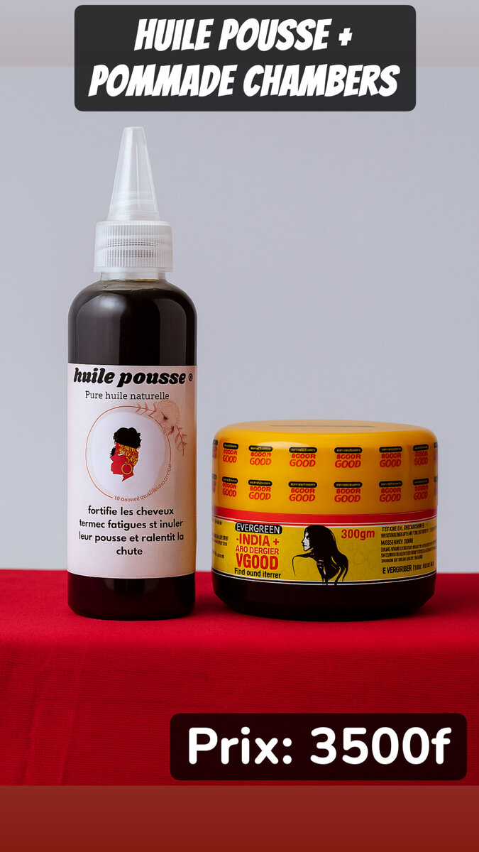 Huile pousse + et Chambers 200