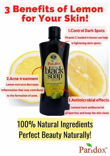 Paridox products (Black soap)