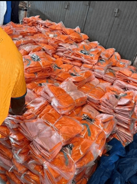 Vestes de travail orange haute visibilité