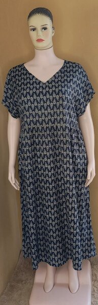 Robe longue imprimée élégante