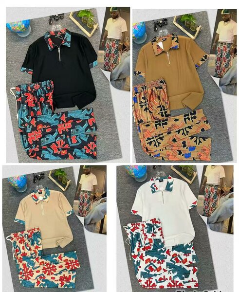 Ensemble décontracté imprimé pour hommes