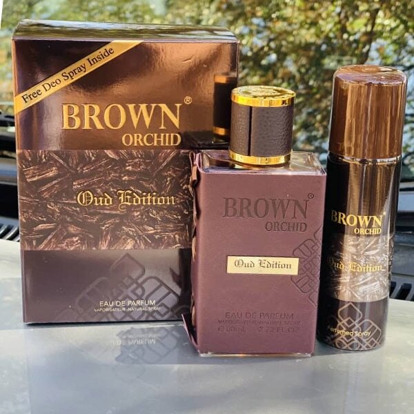 Brown Orchid oud Edition + free deodorant