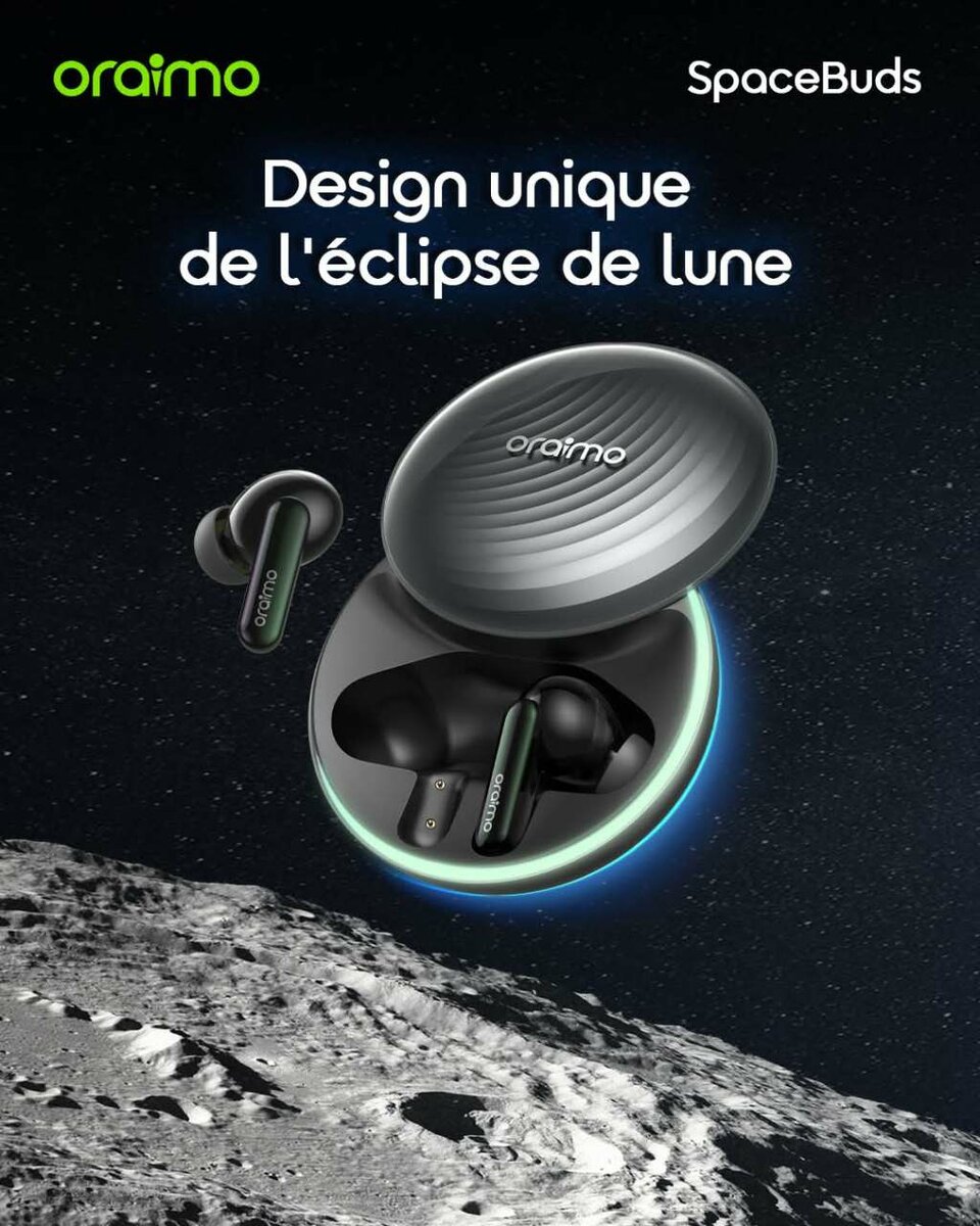 Écouteurs Bluetooth ANC Oraimo