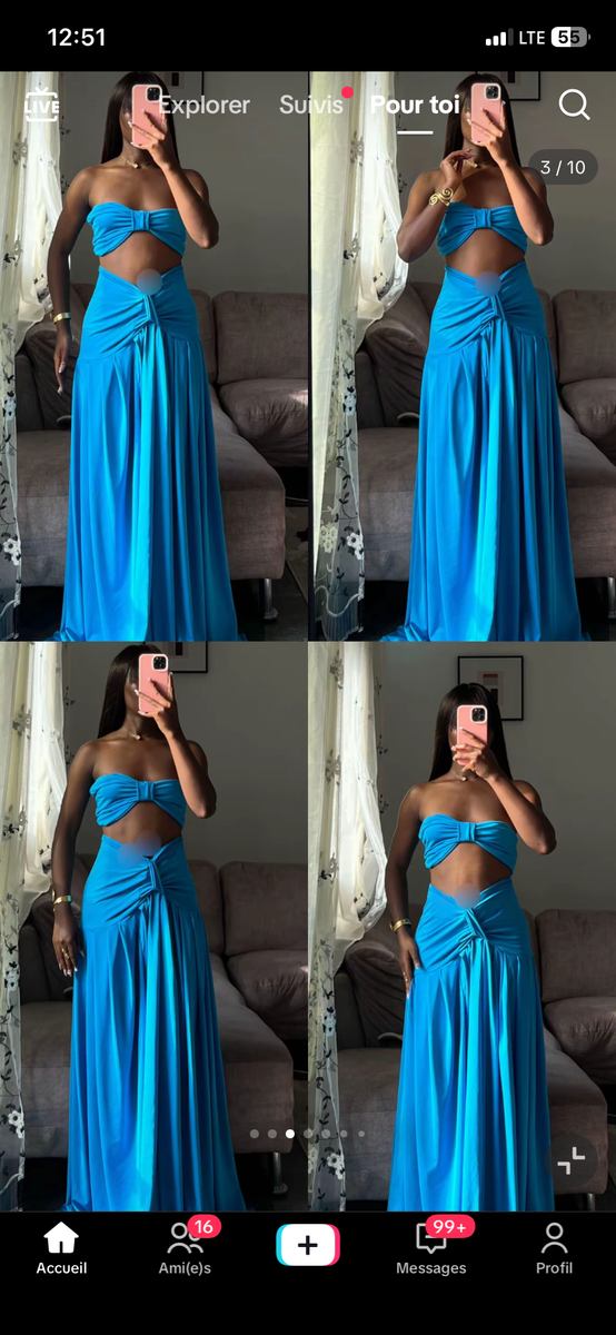 Robe de soirée élégante