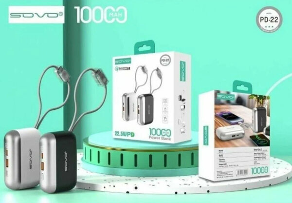 10000mAh Power Bank PD 22.5W