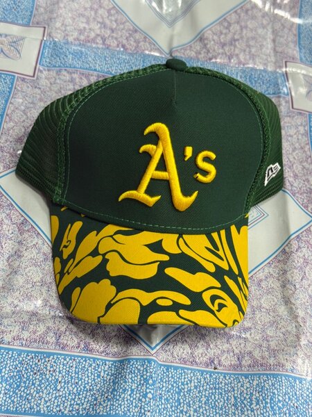 Casquette sportive A's élégante