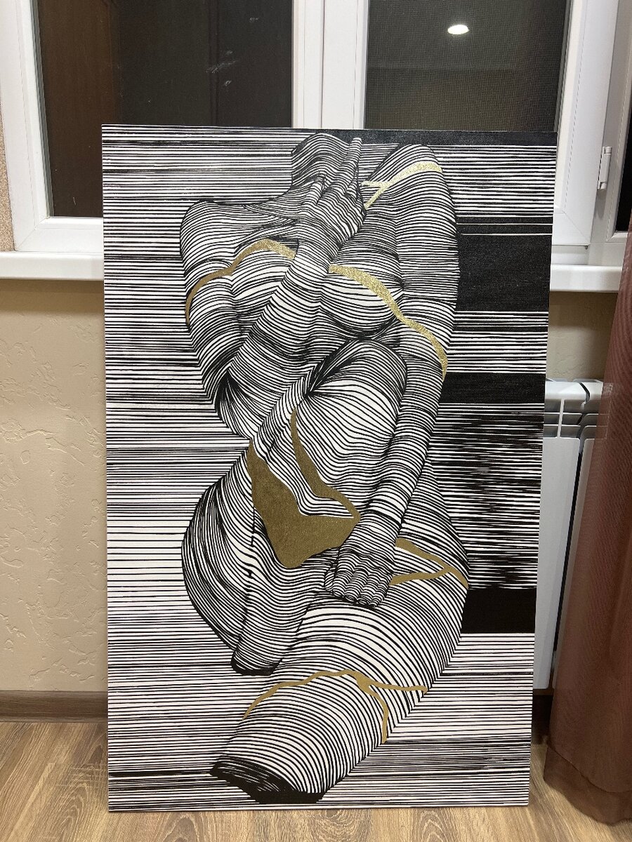 Картина «Женский силуэт» на продажу