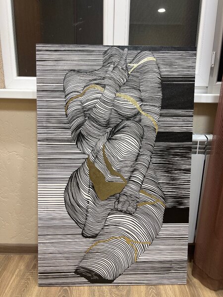 Картина «Женский силуэт» на продажу