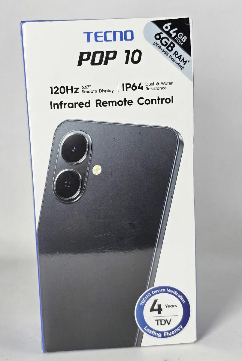Tecno POP 10 Smartphone 64GB