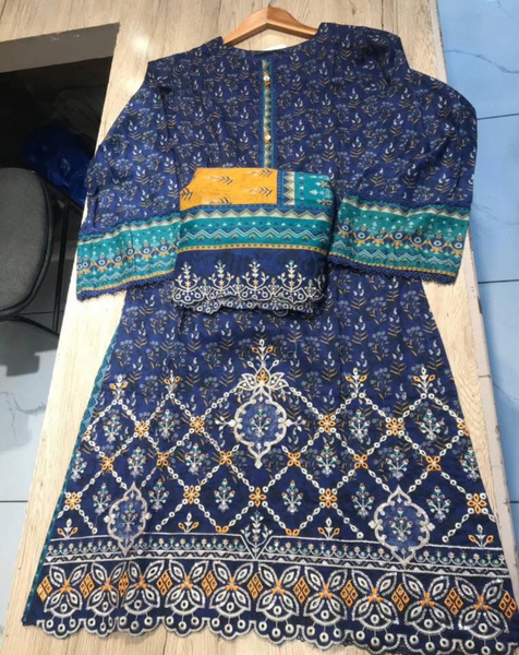 Ladies 2pc stitched