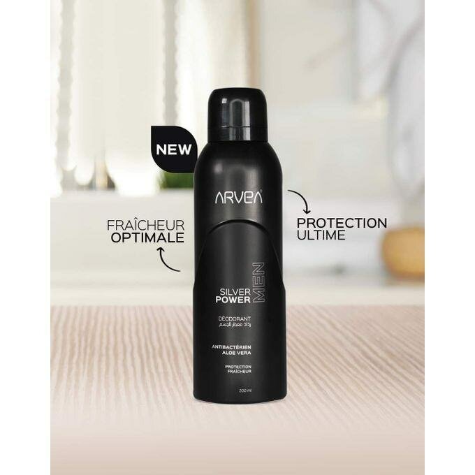 Déodorant silver power Arvea