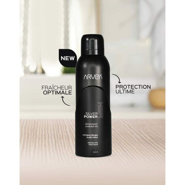 Déodorant silver power Arvea