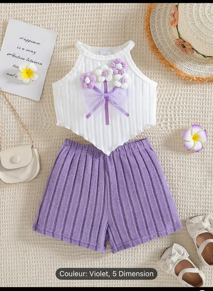 Ensemble Fille Été Chic