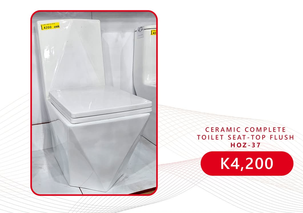 Ceramic complete Diamond toilet seat-top flush( Hoz 37)