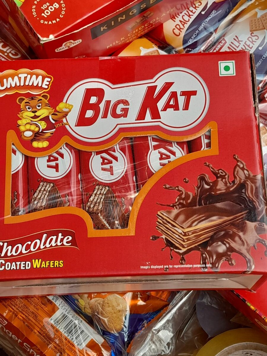 Big Kat choco wafer