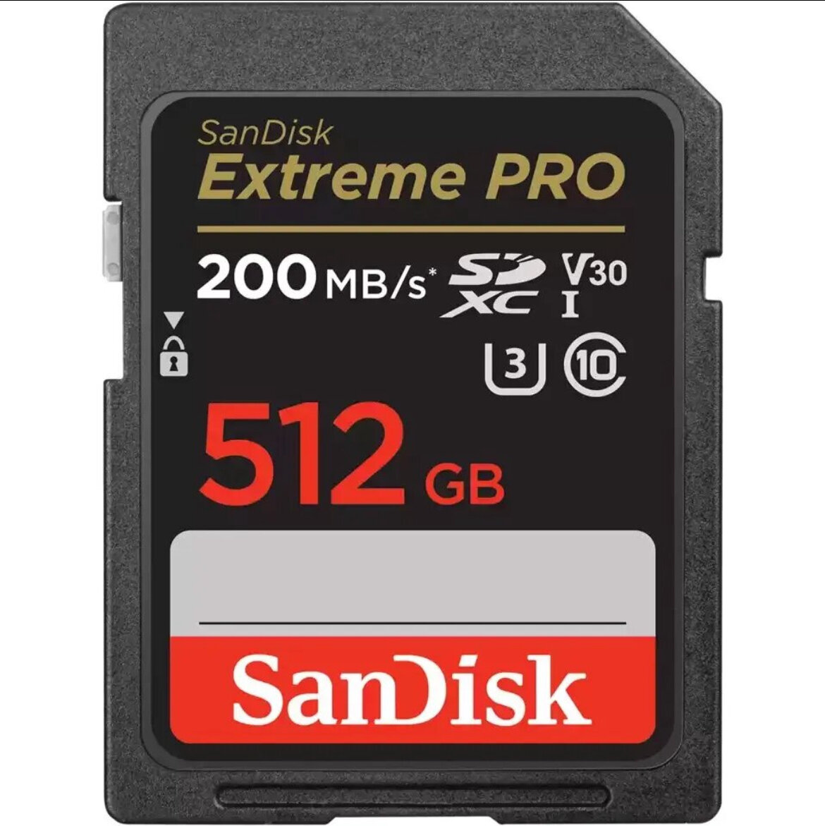 Carte SD SanDisk Extreme PRO 512GB