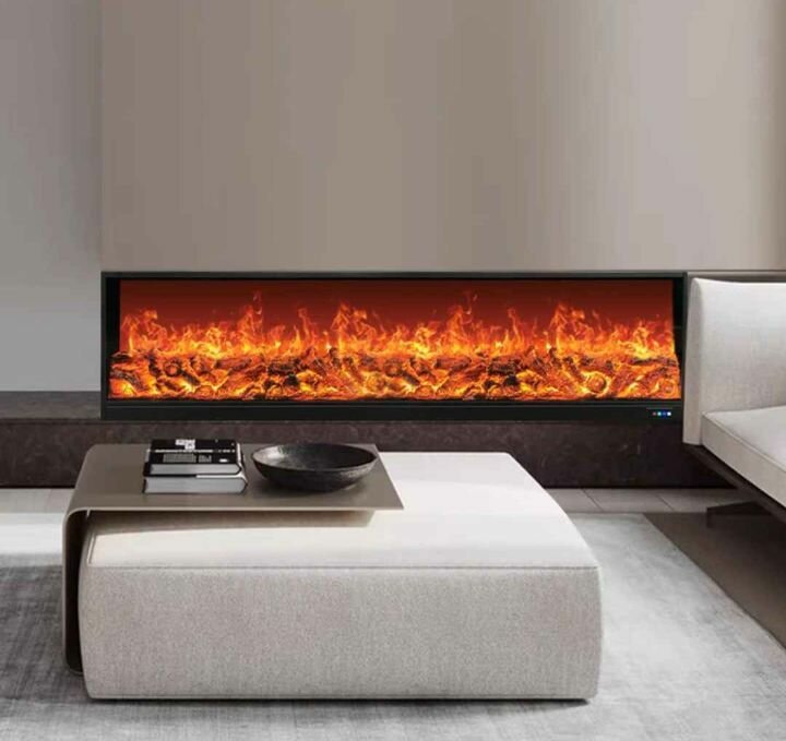 Cheminée électrique encastrable