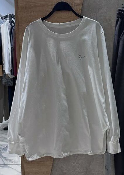 Лонгслив из 100% хлопка