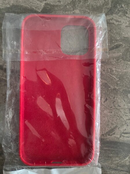 Coque rouge pour iPhone 12