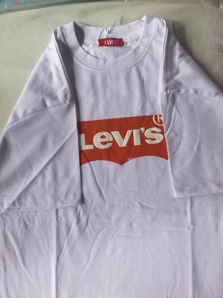 T-shirt Levi's Blanc Logo