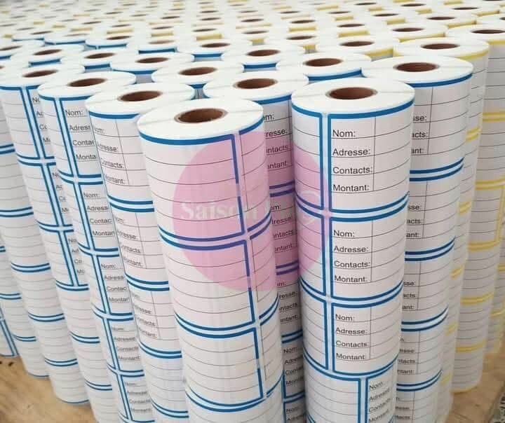 Étiquettes de livraison stylé