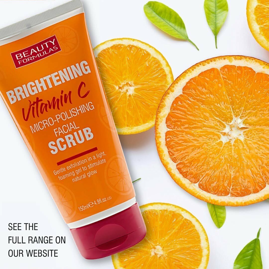 Beauty formulas Vitamin C facial scrub 150ml