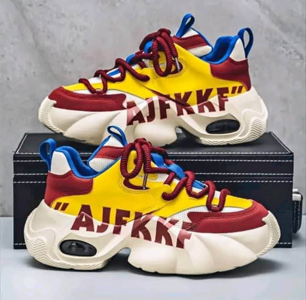 Baskets Chunky Colorées