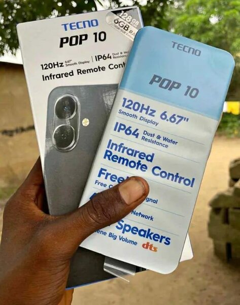 Tecno Pop 10 Smartphone 128GB