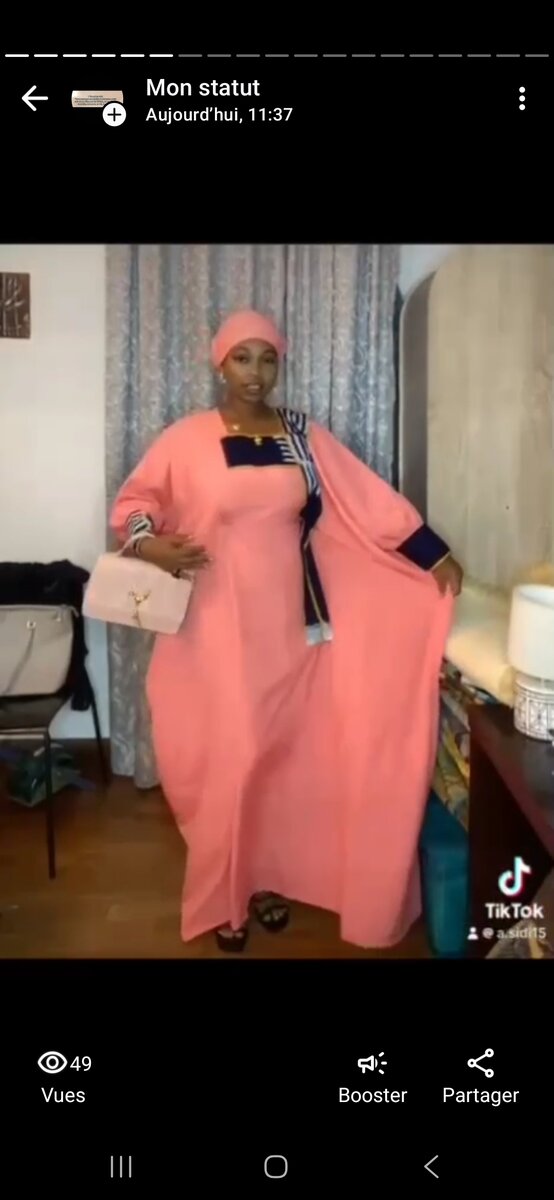 Robe Caftan Élégante Femme