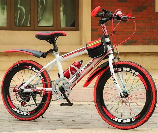 Vélo Enfant Rouge et Blanc